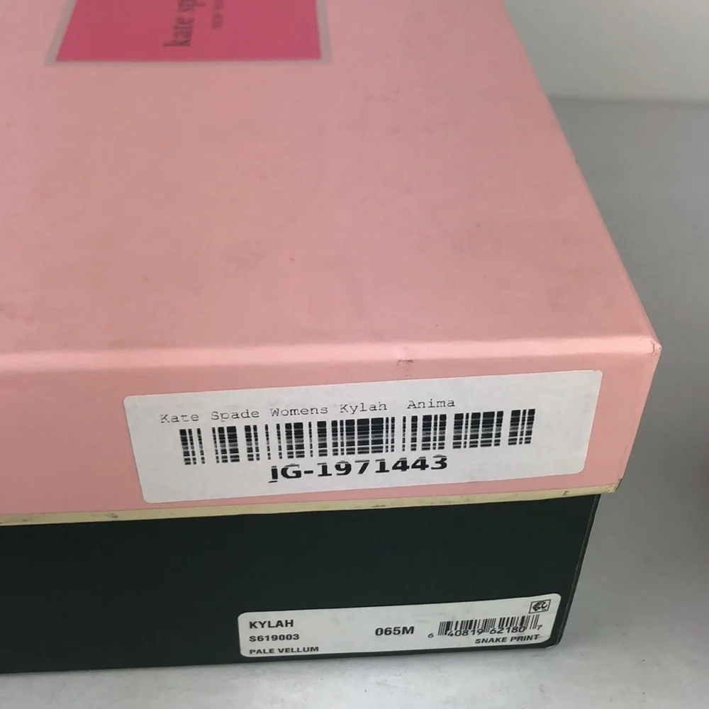 NEW Kate Spade New York Kylah Snake Pumps Heels